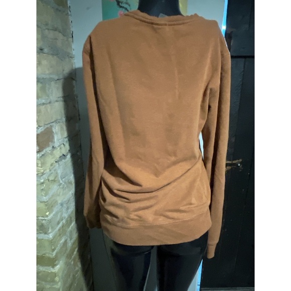 Woods Outdoor Brown Crewneck Sweater - Picture 6 of 6